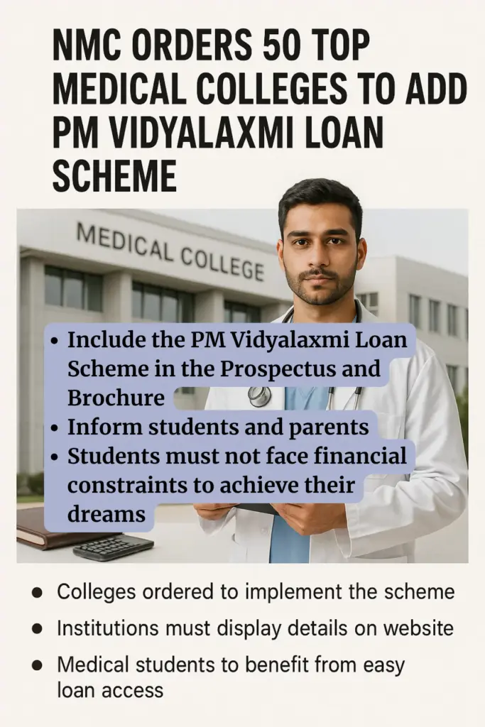 PM Vidyalaxmi Loan Scheme