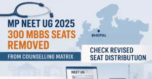300 MBBS Seats Removed from MP NEET UG 2025 Counselling Matrix