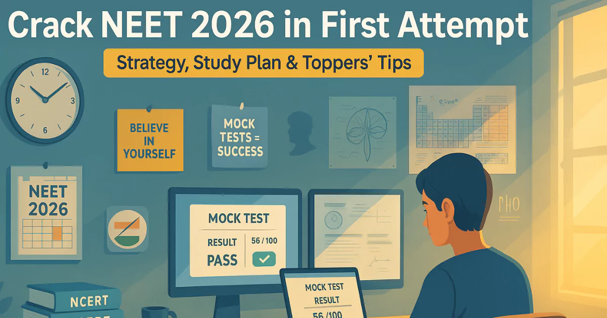 How to Crack NEET UG 2026 in First Attempt