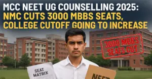 MCC Started NEET UG 2025 Counselling with Less MBBS Seats and More Competition