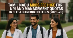 TN MBBS Fee Hike 2025 for NRI and Management Quota