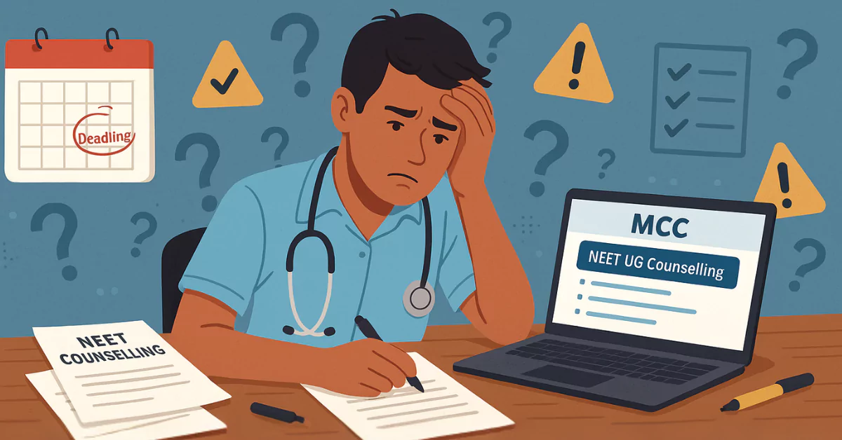 Top Mistakes to Avoid at MCC NEET UG 2025 Counselling