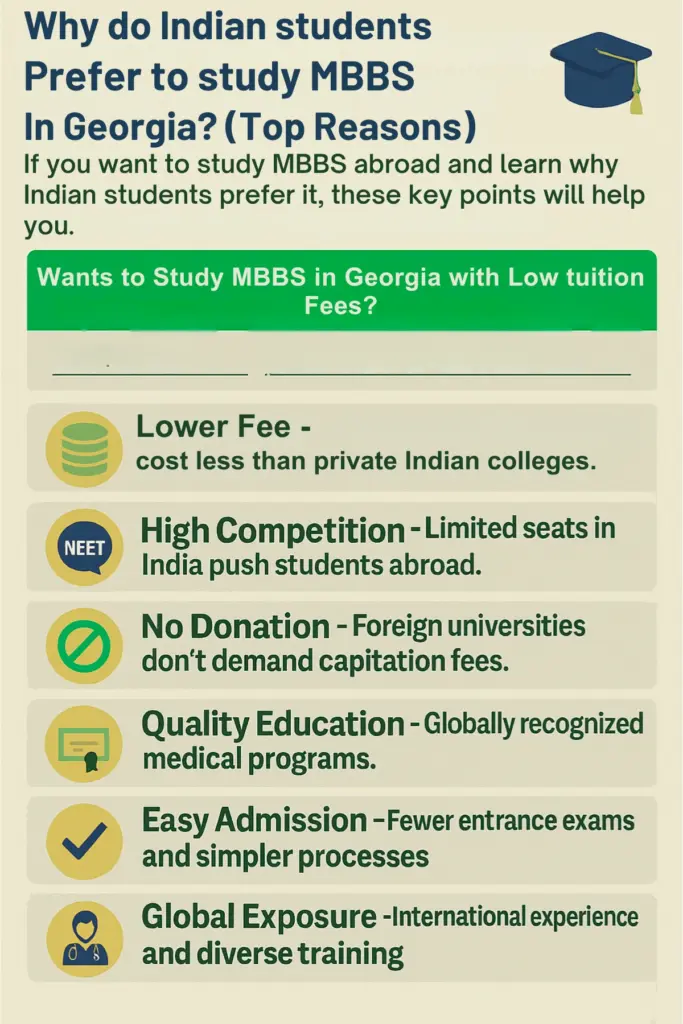 Why do Indian students Prefer to study MBBS In Georgia 