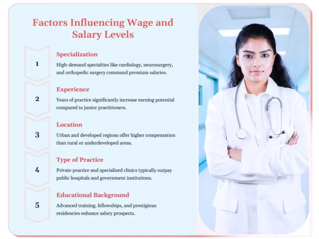 Factors influencing wage and salary