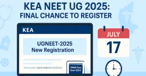 KEA UGNEET Counselling 2025 Registration Date Extended