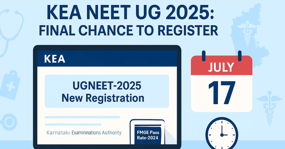 KEA UGNEET Counselling 2025 Registration Date Extended