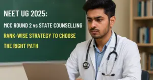 MCC 2025 Round 2 vs State Counselling