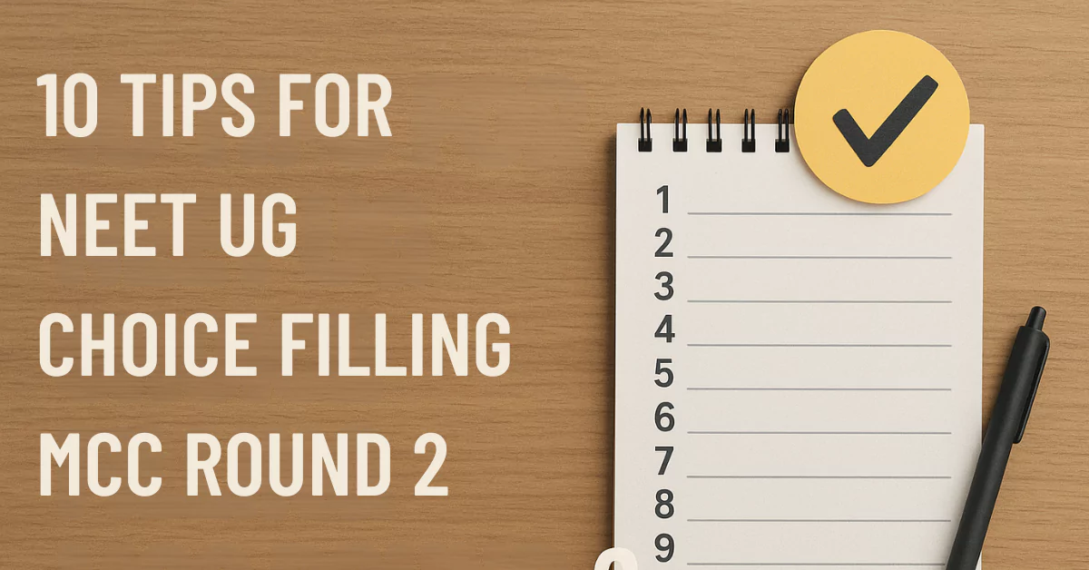 MCC NEET UG Round 2 Counselling 2025