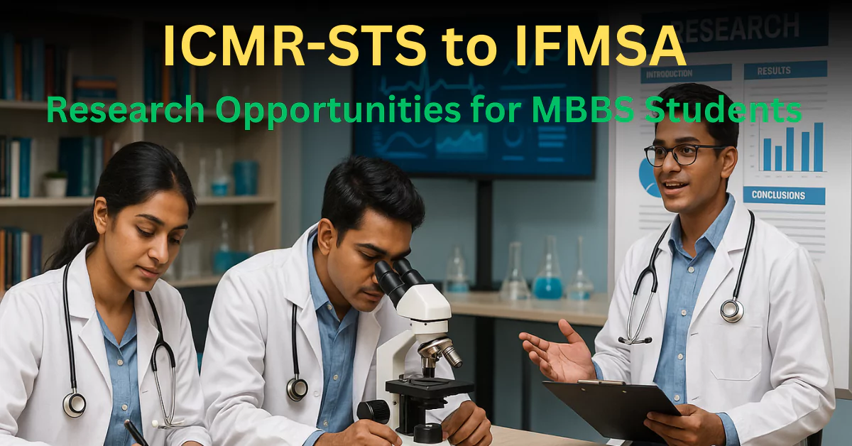 Top 7 Research Opportunities for Medical Students in India