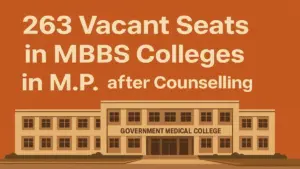 263 MBBS Seats Vacant in MP
