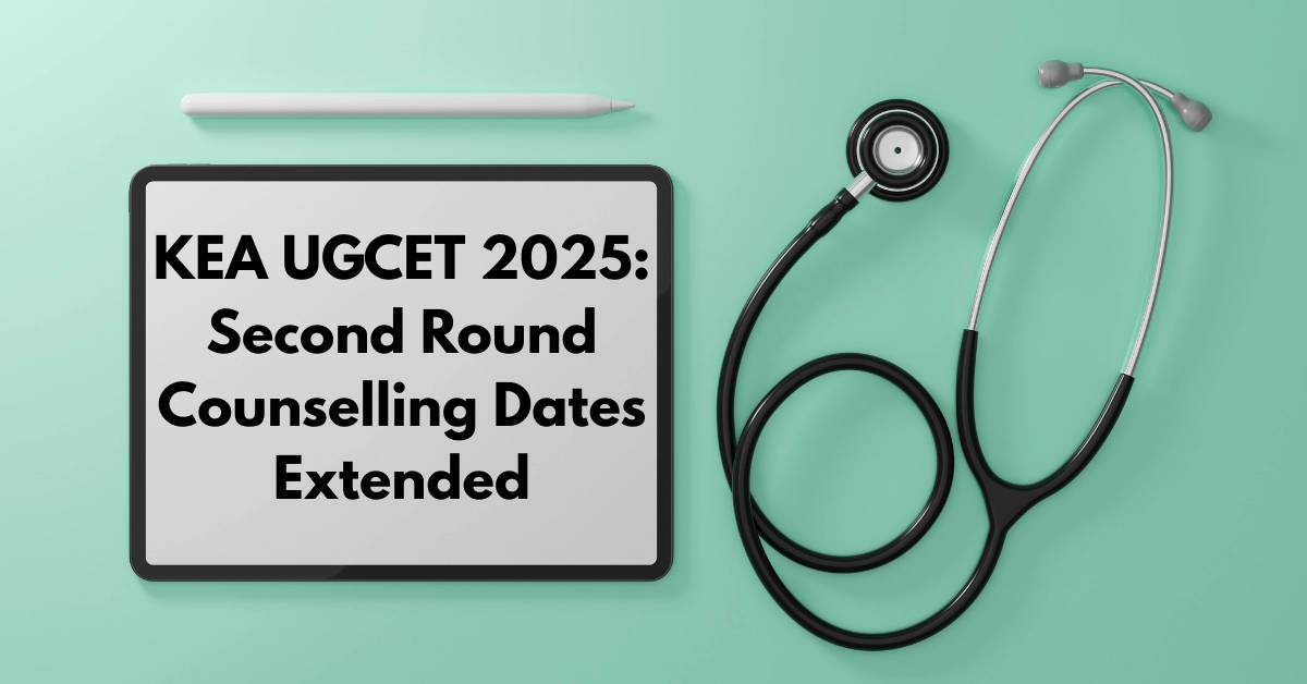 KEA UGCET 2025 Second Round Counselling Dates Extended