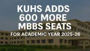 KUHS Adds 600 More MBBS Seats