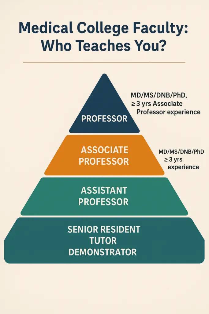 Medical College Faculty Pyramid