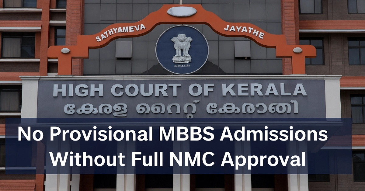 Kerala High Court Verdict on MBBS Admissions