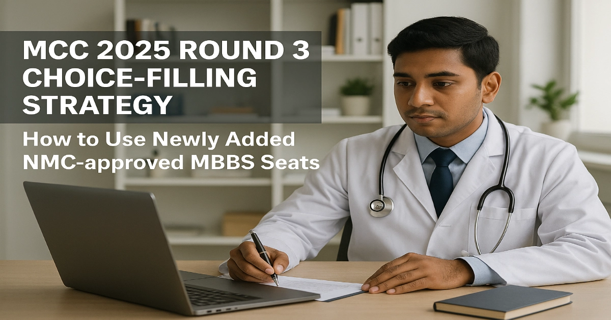 MCC 2025 Round 3 Choice-Filling Extended