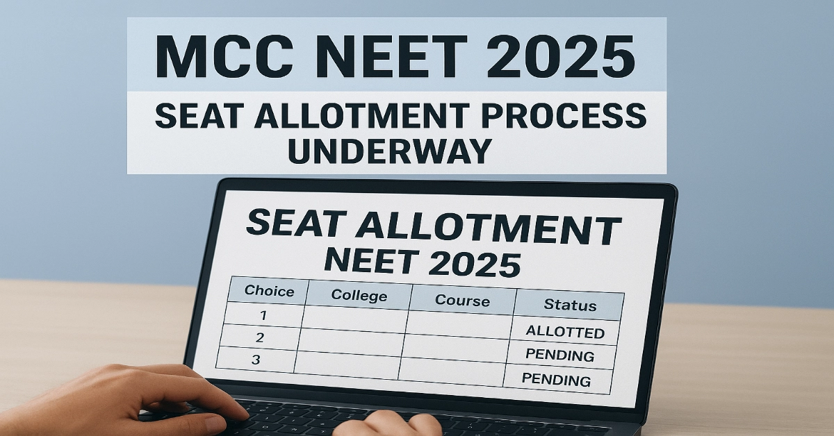 MCC NEET UG 2025 Round 3 Seat Allotment Process Underway