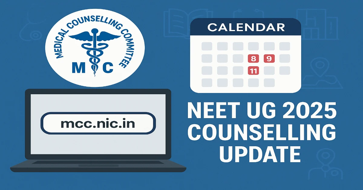 MCC NEET UG Counselling Seat Allotment Delayed