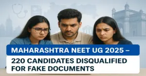 Maharashtra NEET UG 2025: 220 MBBS Aspirants Disqualified