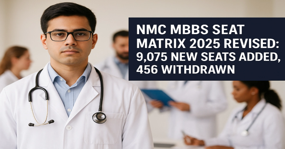NMC Adds 9075 New MBBS Seats