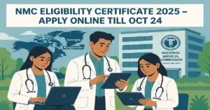 NMC Eligibility Certificate 2025, EMRB, nmc.org.in