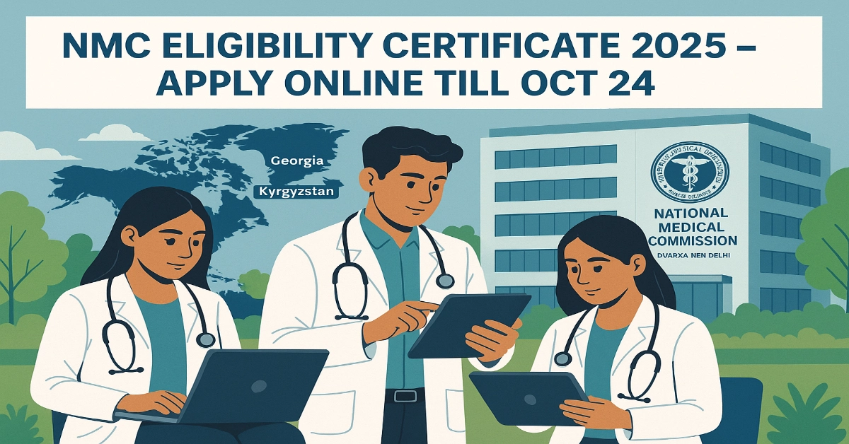 NMC Eligibility Certificate 2025, EMRB, nmc.org.in
