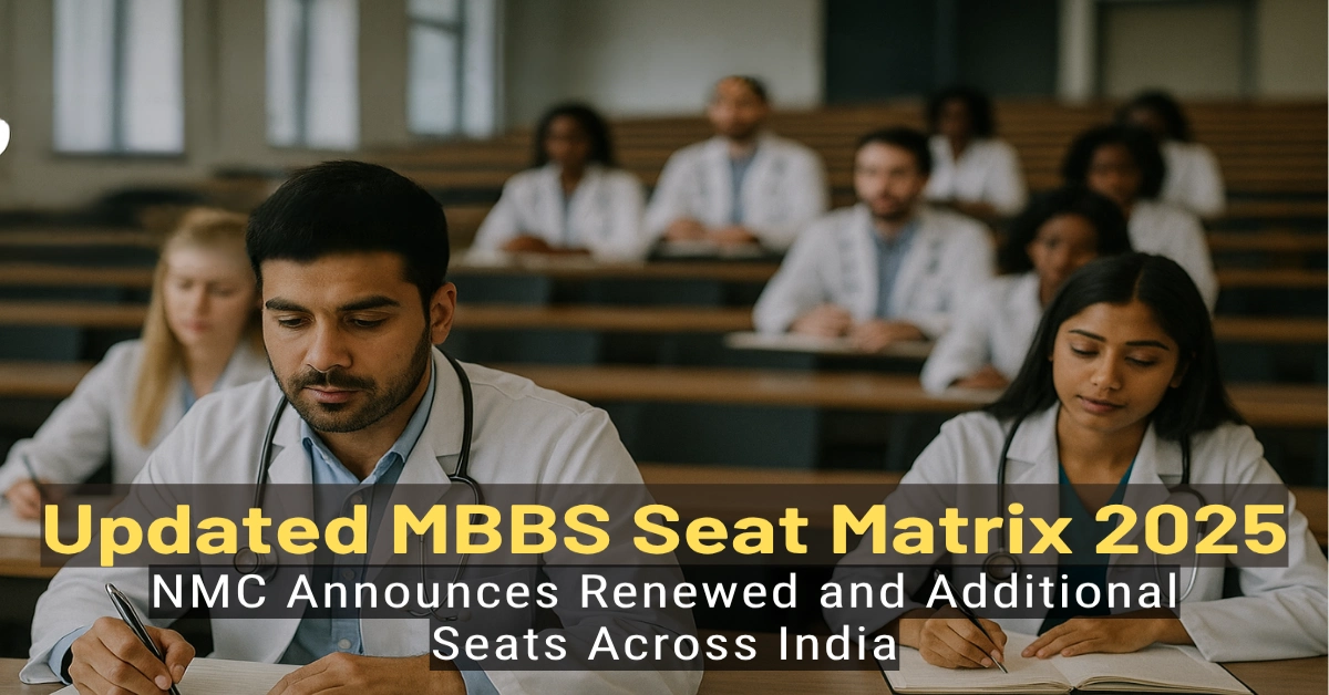 NMC Updated Seat Matrix 2025