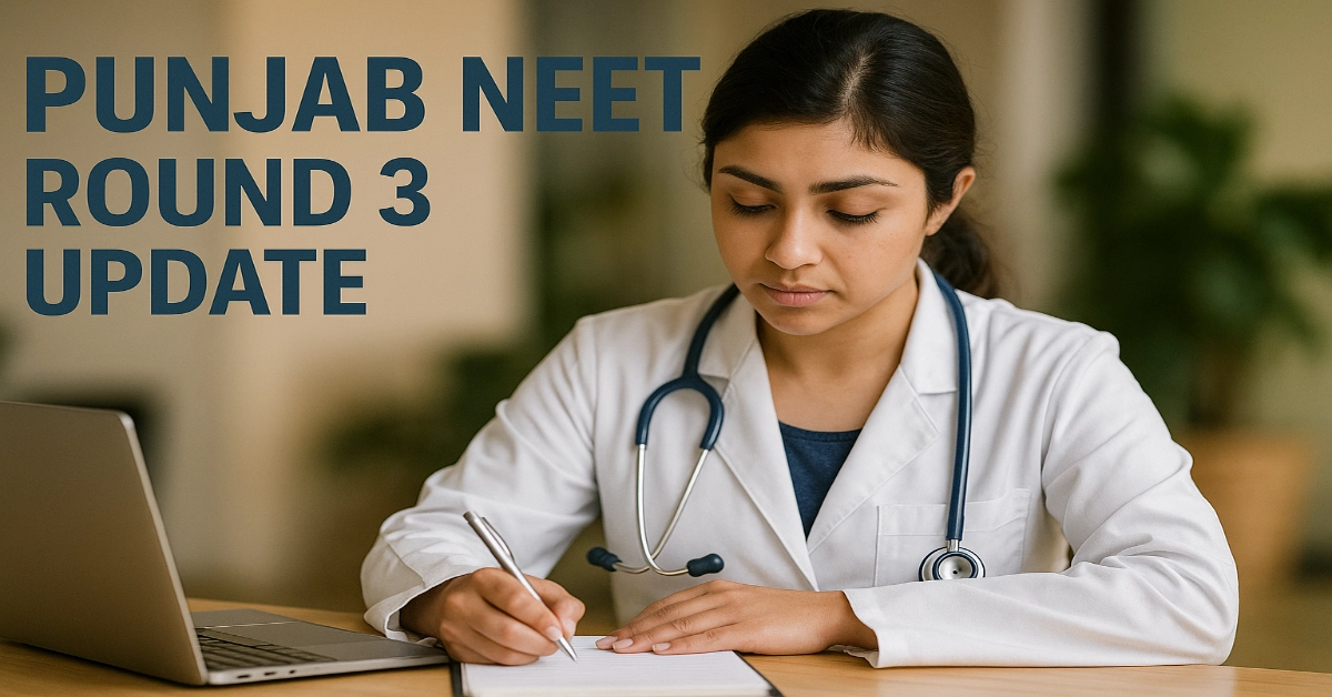 Punjab NEET UG Round 3 Update