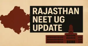 Rajasthan NEET UG Category List Update