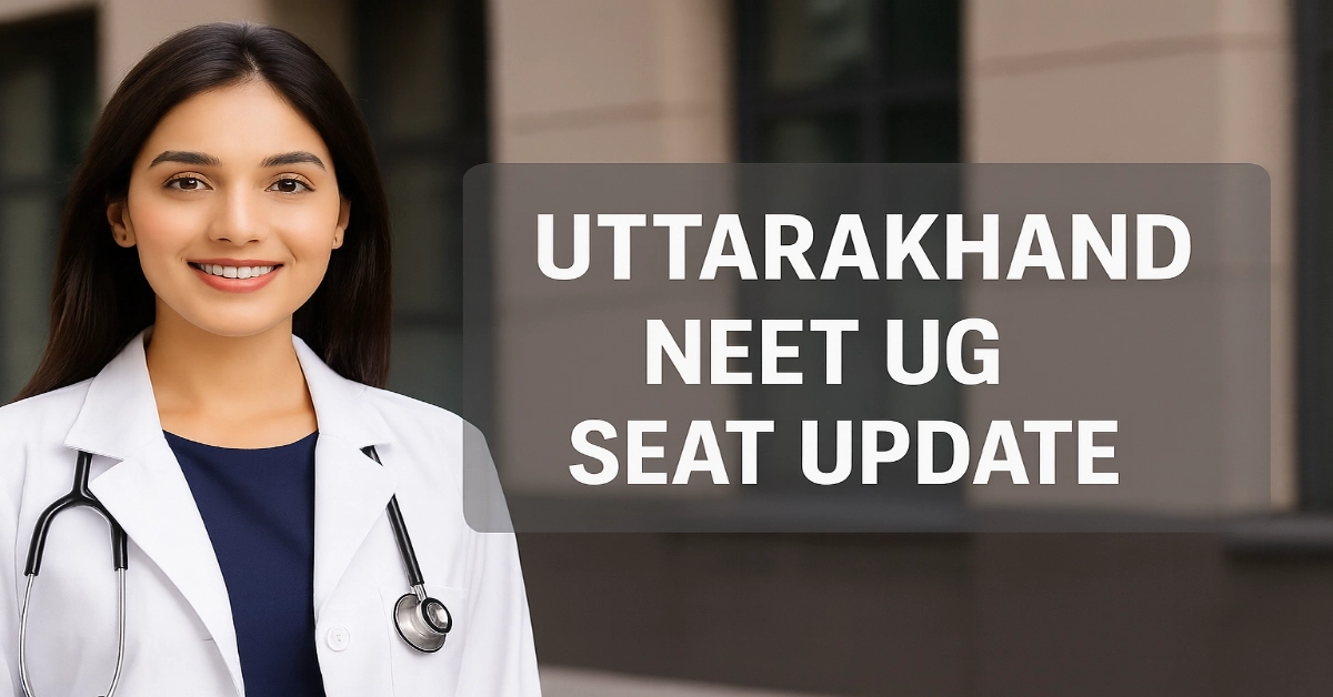 Uttarakhand NEET UG Seat Update