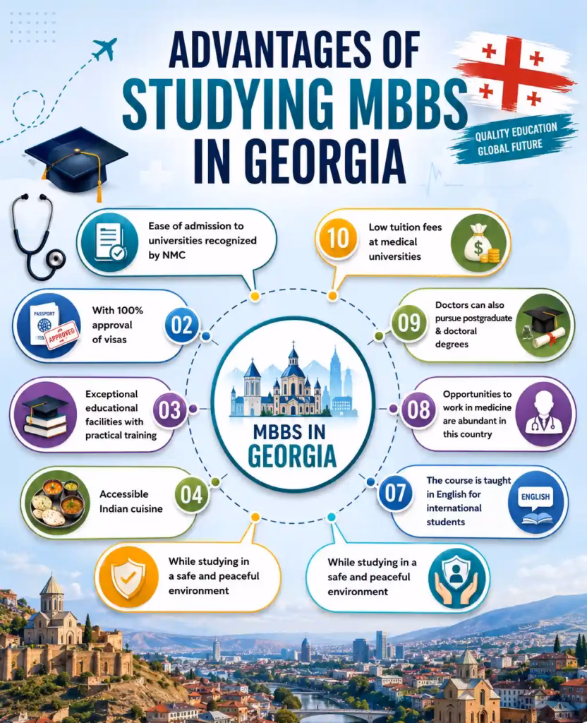 Advantages of studing MBBS in Georgia