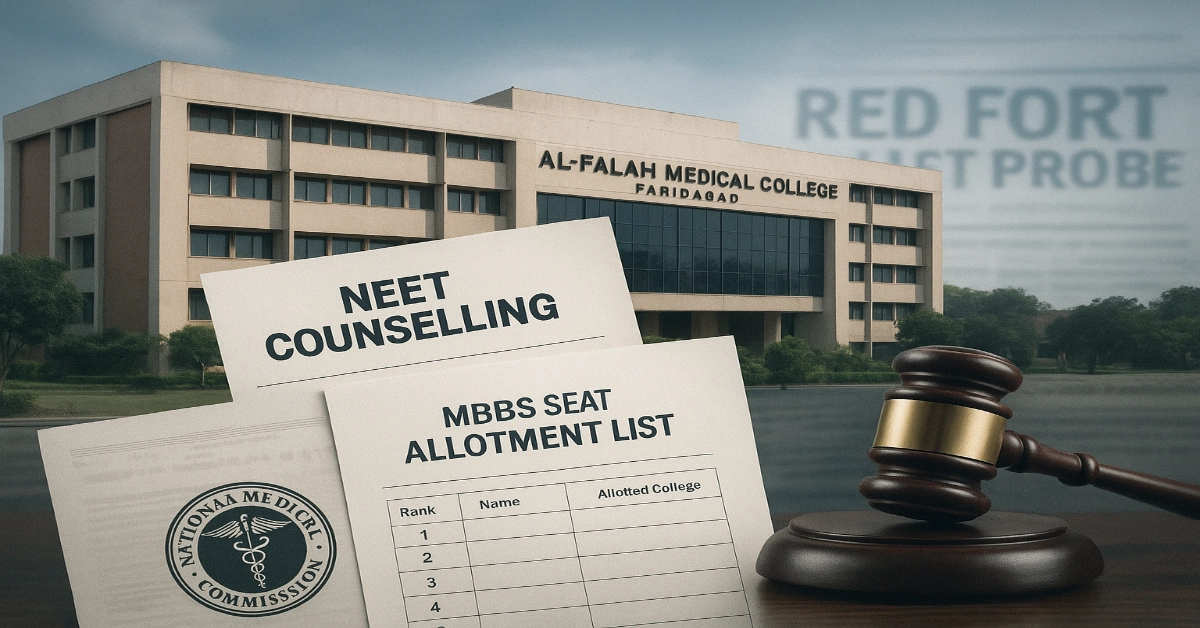 Al-Falah Medical College Red Fort Blast