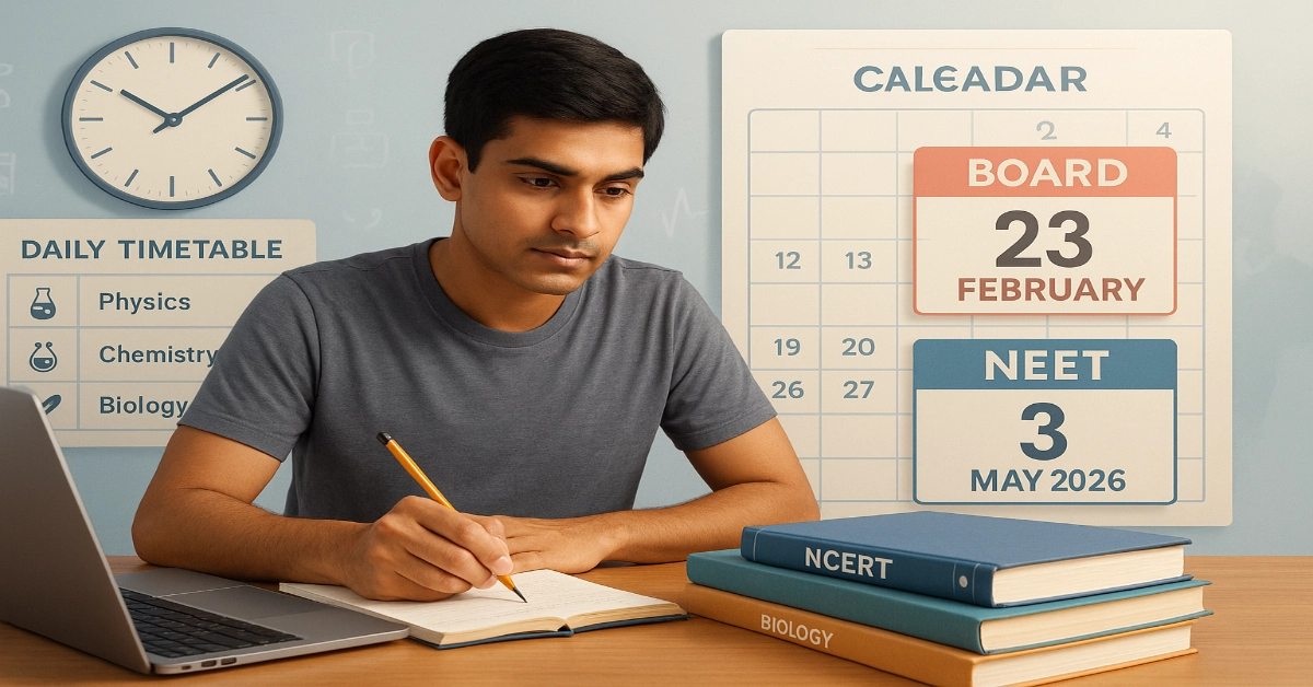 How to Balance NEET UG 2026 and Class 12 Board Exam
