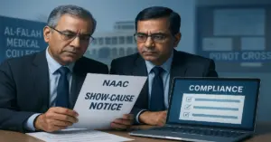 NAAC Asks NMC to Act on Al-Falah Medical College Over Red Fort Blast