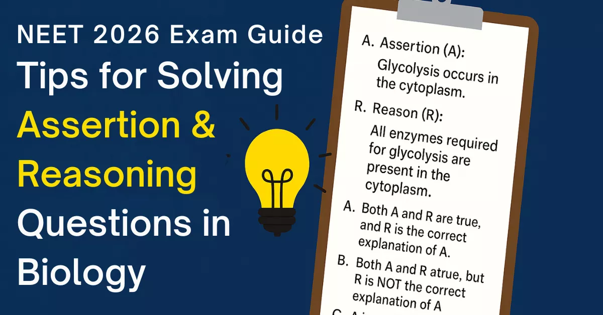 NEET 2026 Biology A&R Guide