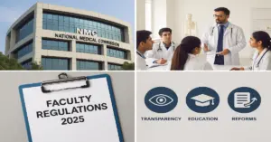 NMC Clarifies Faculty Qualification Rules 2025
