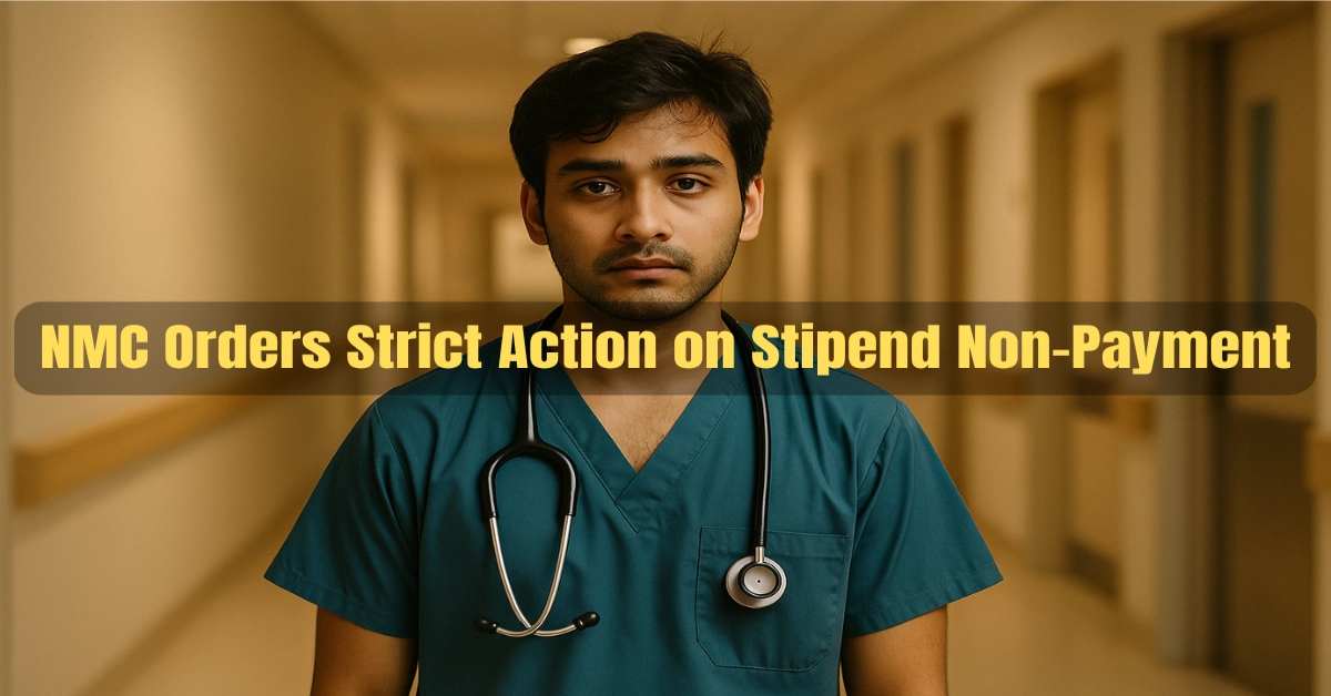 NMC Stipend Rules 2025