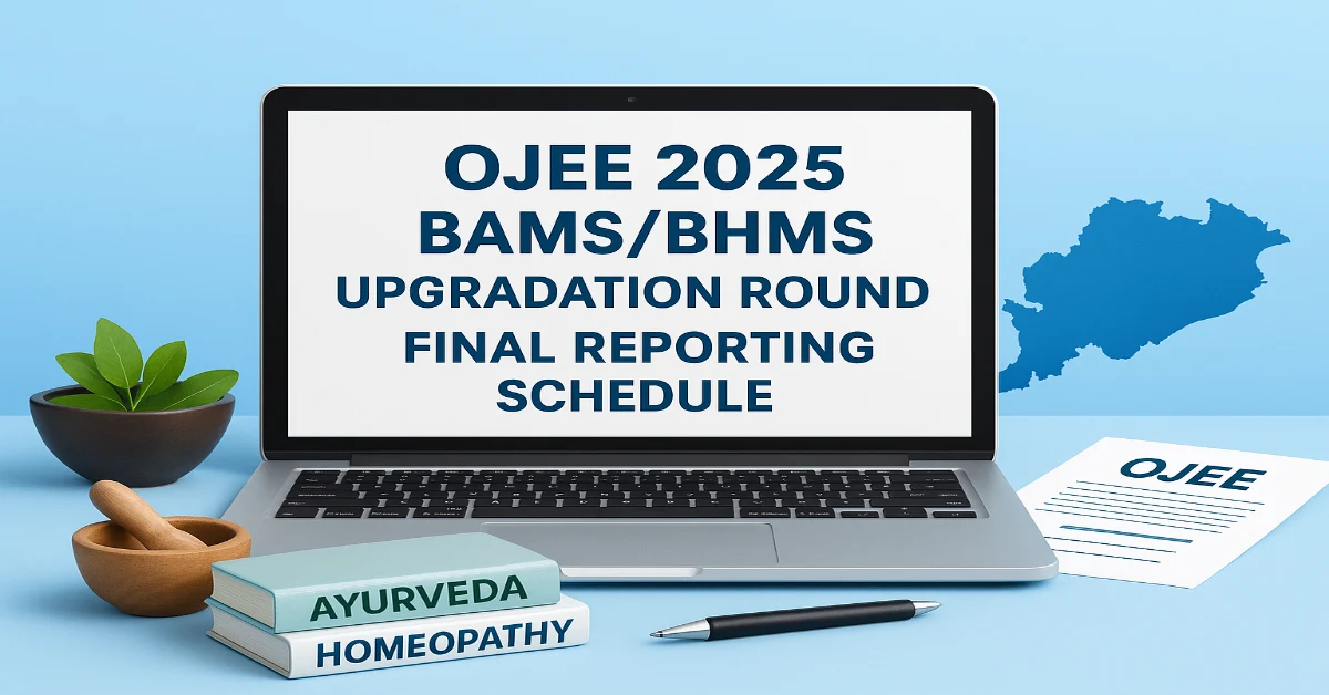 Odisha Releases Final Reporting Schedule Out