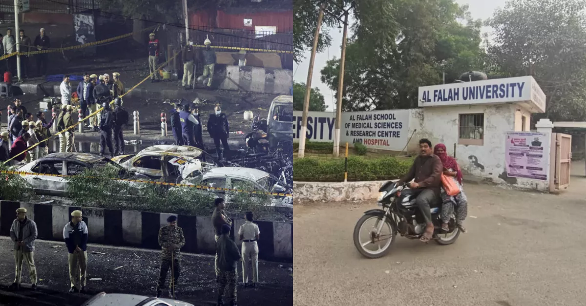 Red Fort Blast-Al Falah Medical College Link