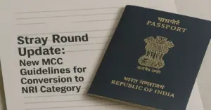 Stray Round Update: MCC's New Guidelines for Conversion from Indian to NRI Category in NEET UG 2025
