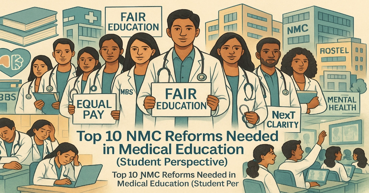 Top 10 NMC Reforms Needed in Medical Education