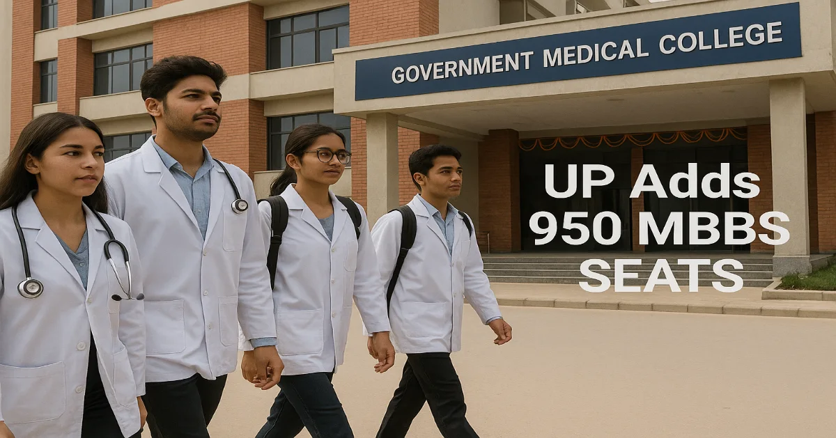 UP Adds 950 MBBS Seats