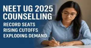 Why NEET UG Counselling 2025 Proved That MBBS Seat Demand Is Still Exploding