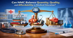 Can NMC Balance Quantity, Quality, and Affordability in Medical Education?