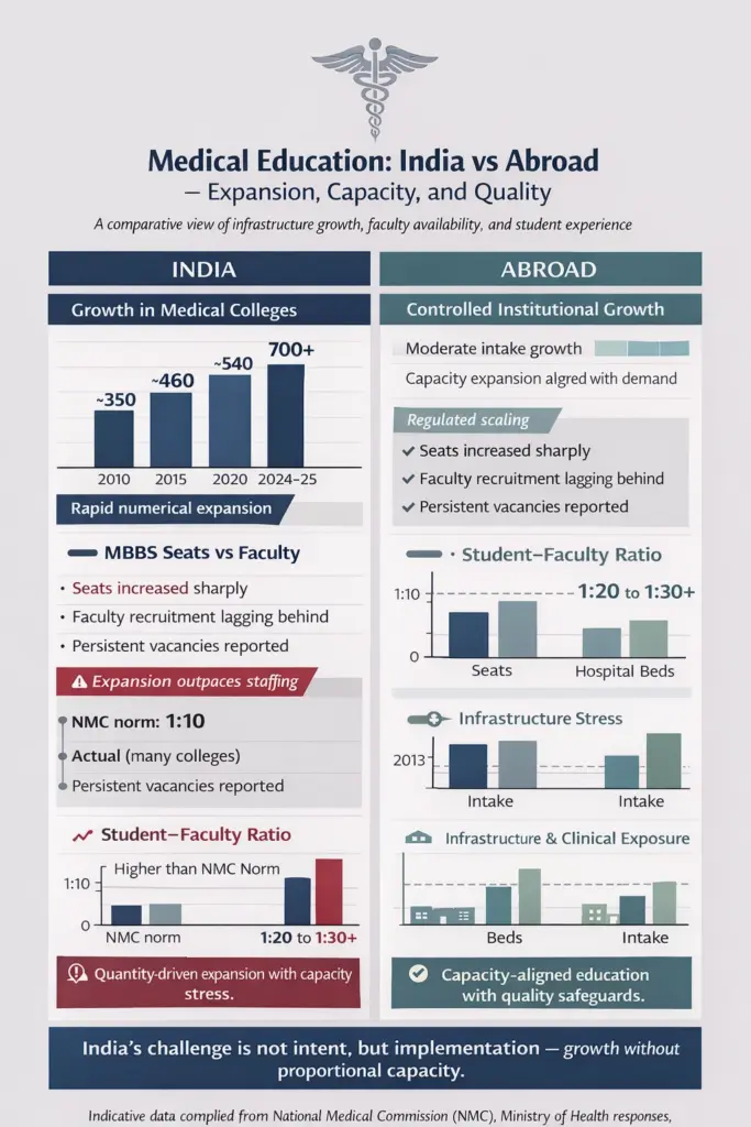 Medical education India abroad