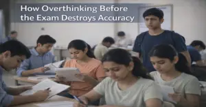 Overthinking Before the Exam Destroys Accuracy