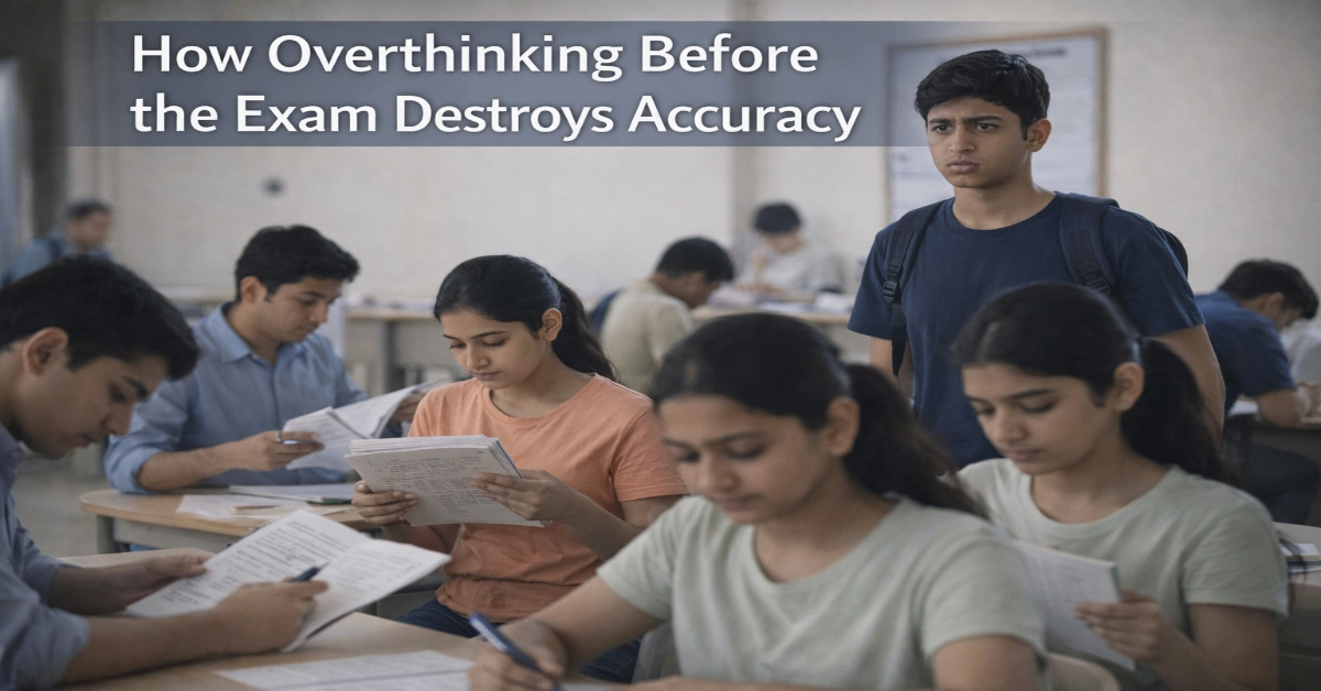 Overthinking Before the Exam Destroys Accuracy
