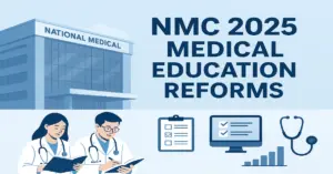 NMC 2025 Top 3 New Year Resolutions Medical Education Reforms