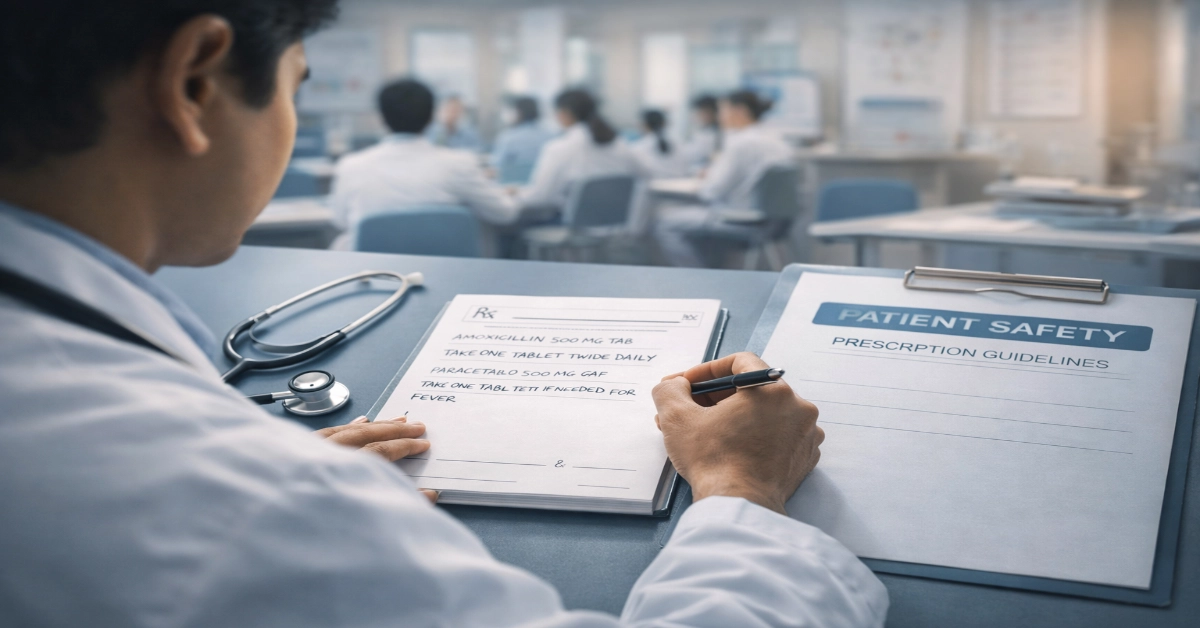 NMC instruction to medical colleges to include importance of writing legible medical prescriptions in MBBS curriculum for patient safety