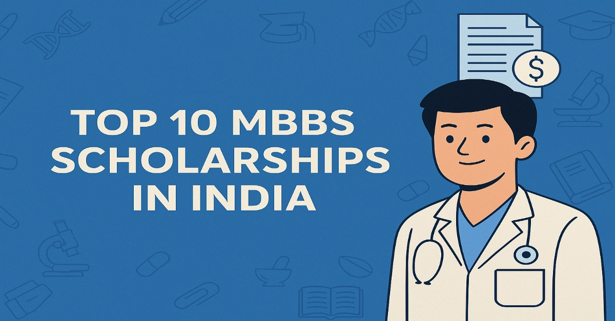 Top 10 MBBS Scholarships in India 2025-2026