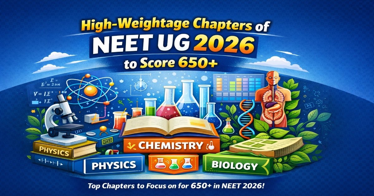 High-Weightage Chapters of NEET UG 2026
